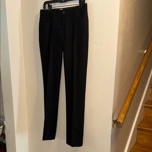 Banana Republic Logan Fit Black Trousers Size 4